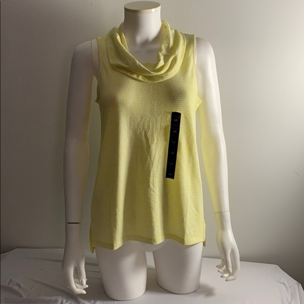 Yellow Striped Banana Republic Shirt